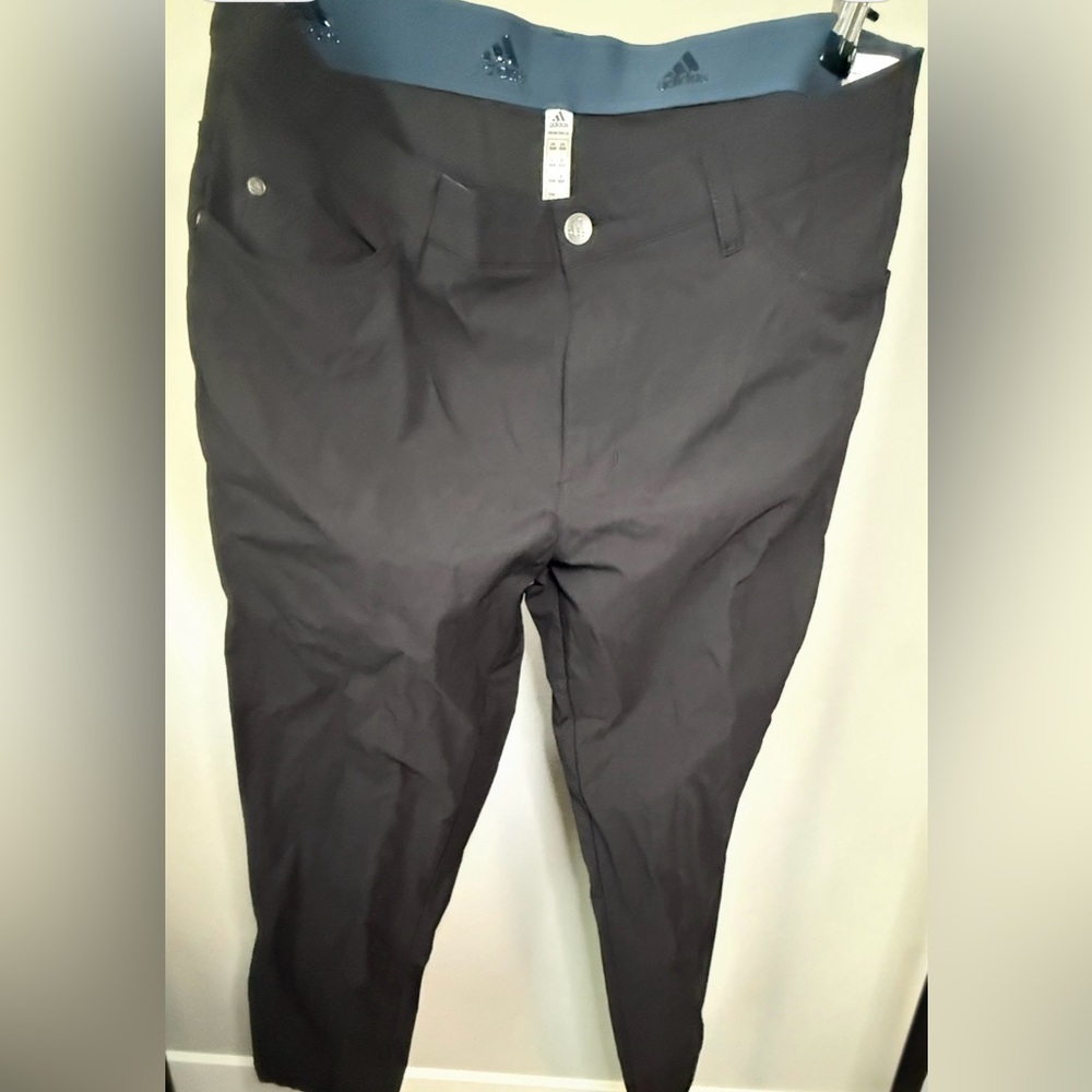Adidas Black Golf Tapered Pants